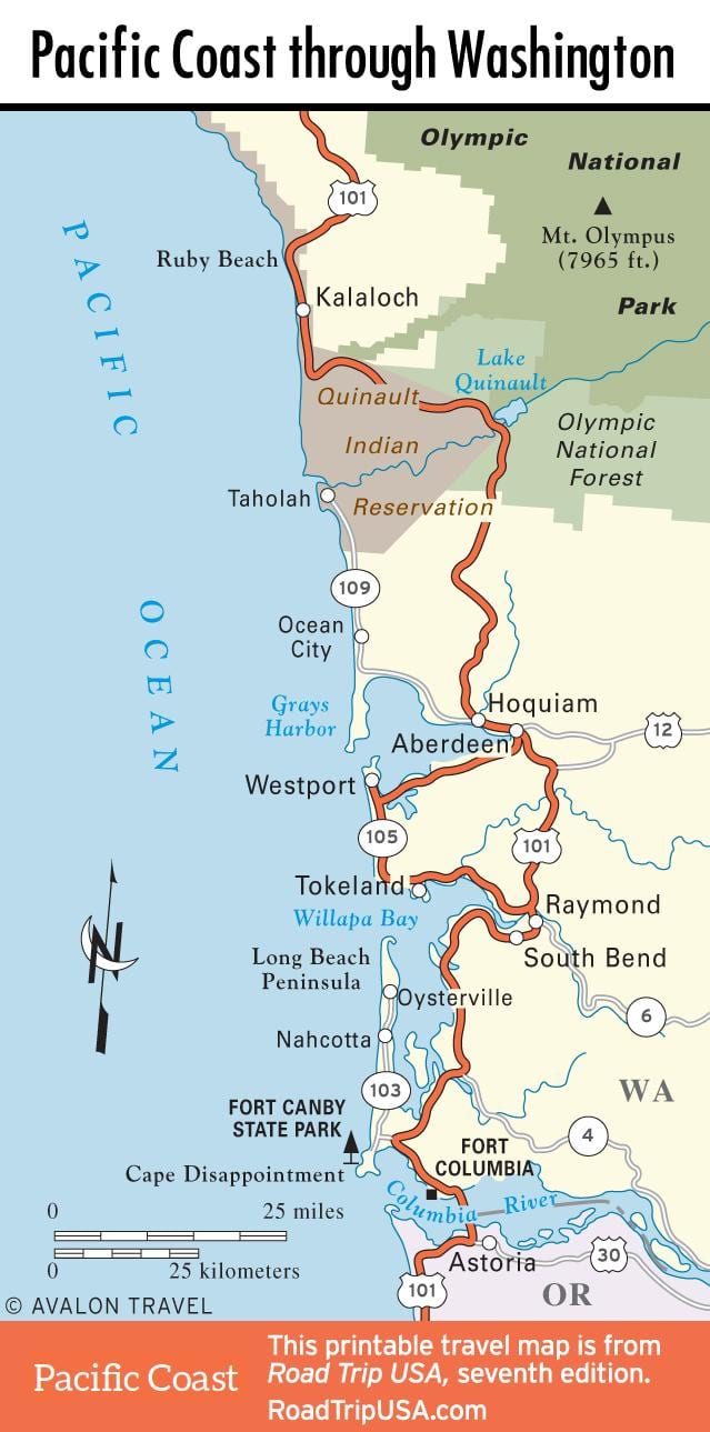 旧金山海岸线的地图