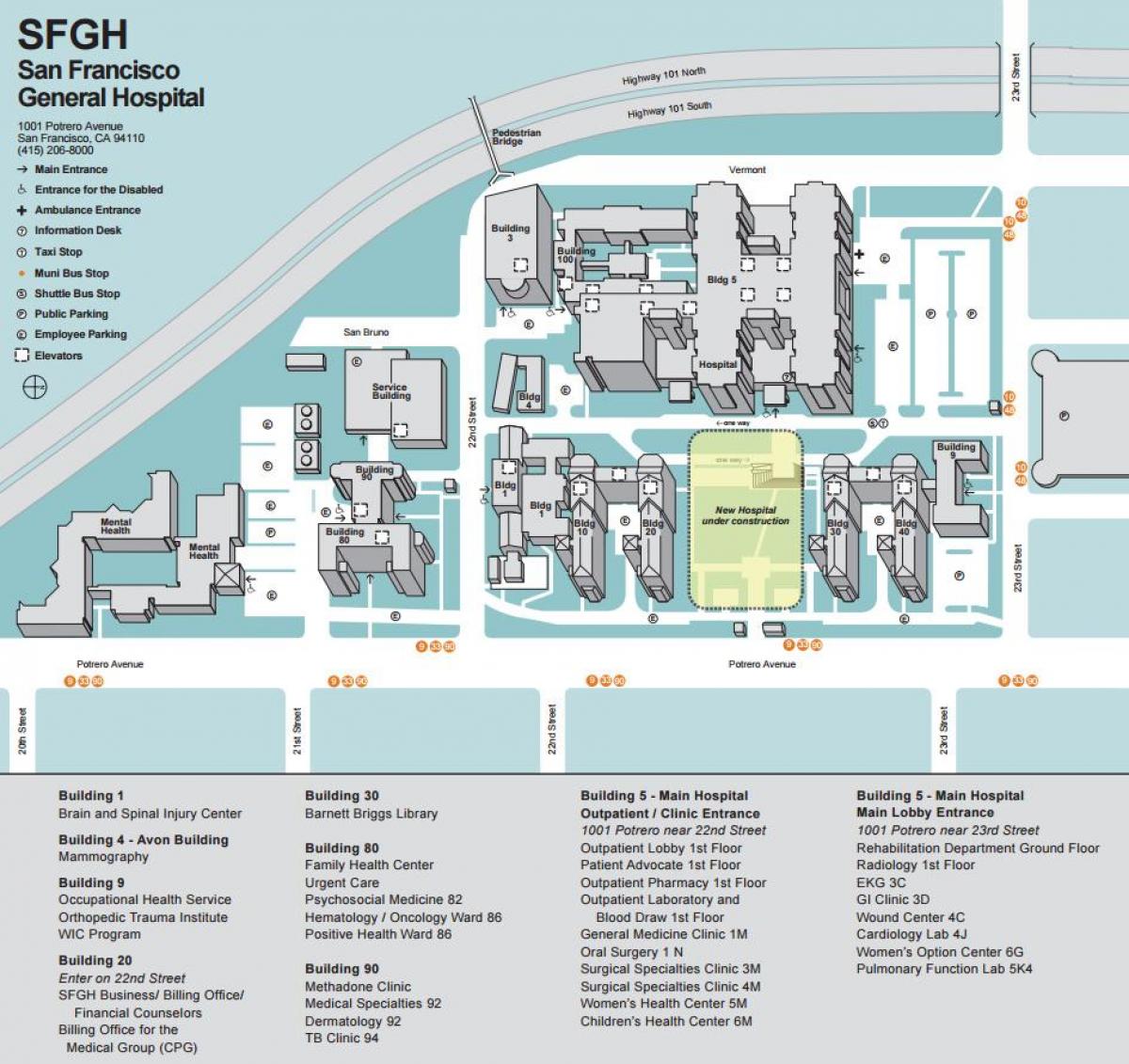 SFgh校园地图