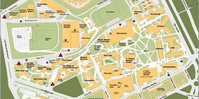SF州立大学地图