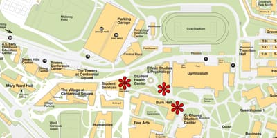 旧金山州立大学地图