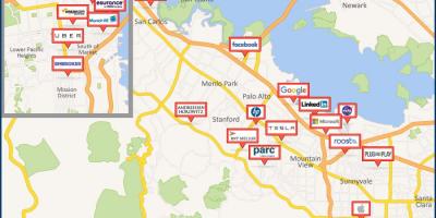 地图的硅谷之旅